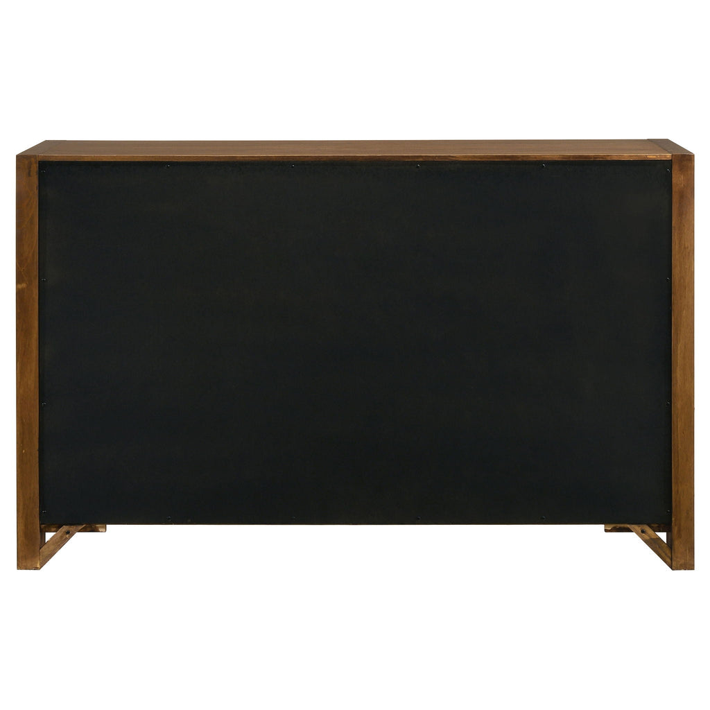 Adderley 8-drawer Bedroom Dresser Cabinet Warm Brown