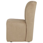 Jaelynn Upholstered Parsons Dining Side Chair Tan (Set of 2)