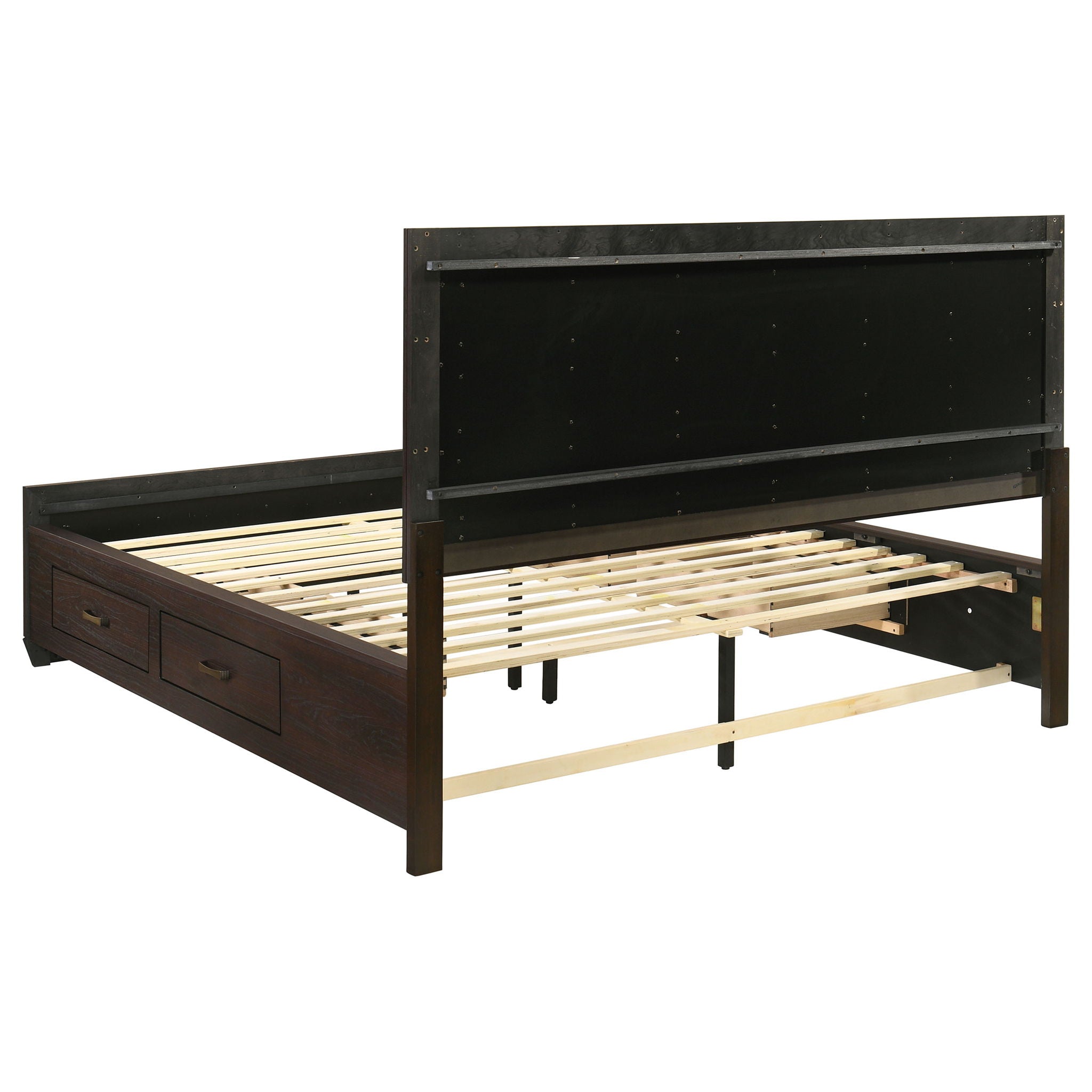 Kauffman 4-piece California King Bedroom Set Dark Cocoa