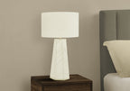 Lighting, Table Lamp, Ceramic, Contemporary - White