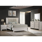 6 Drawer Storage Dresser Furniture - Antique White