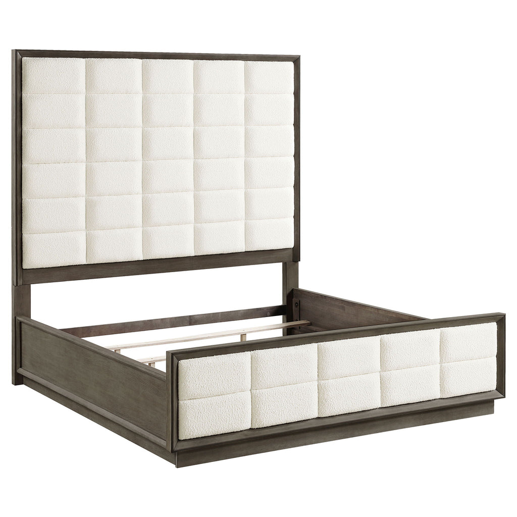Durango 4-piece Eastern King Bedroom Set Taupe Oak