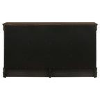 Louis Philippe 6-drawer Dresser Cappuccino