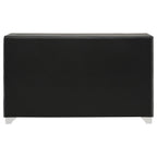 Melody 6-drawer Upholstered Dresser Grey