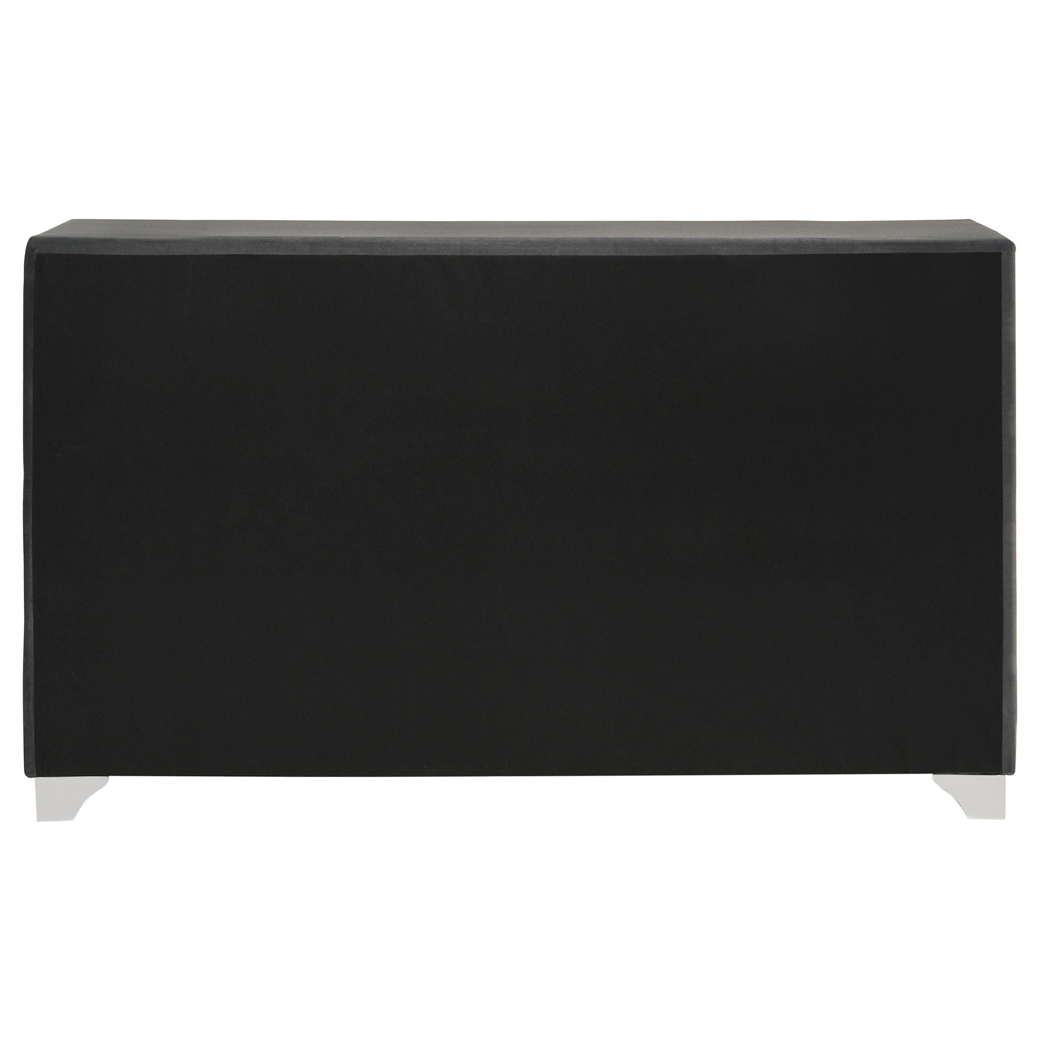 Melody 6-drawer Upholstered Dresser Grey