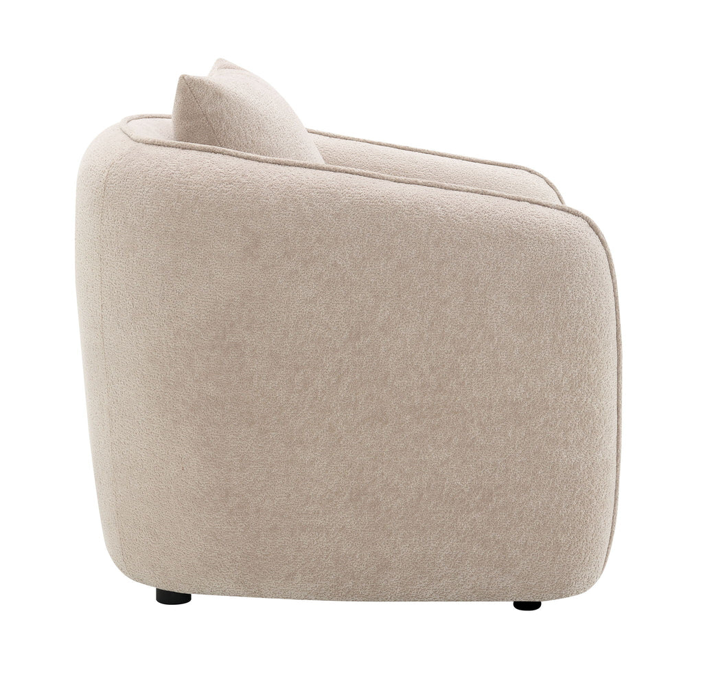 Keith - Chair With 1 Matching Color Toss Pillows
