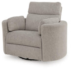ModMax Luxe - Swivel Glider Power Recliner - Flint