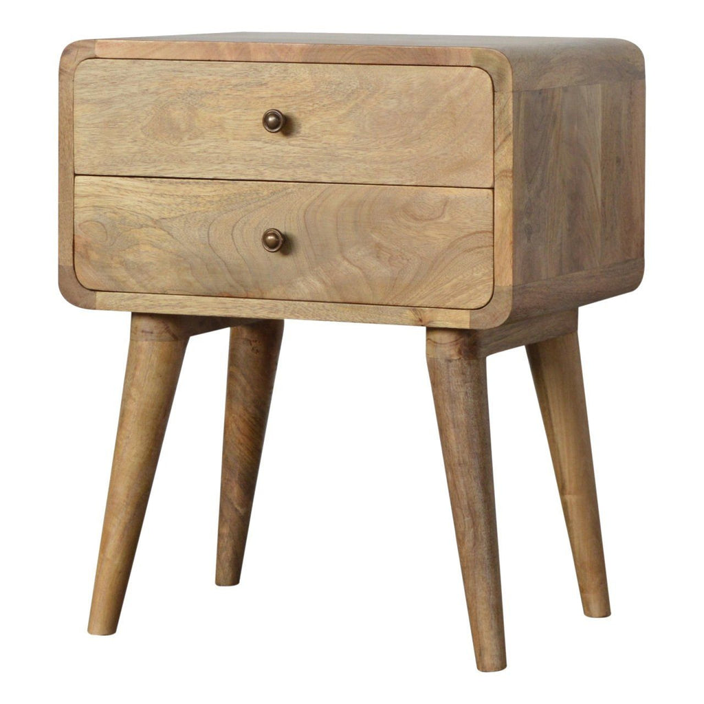 Curved Nightstand