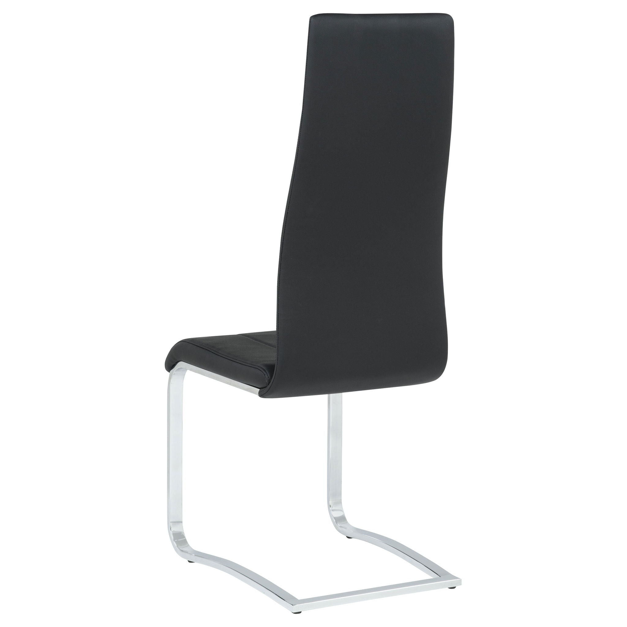 Montclair Upholstered Dining Side Chair Black (Set of 4)