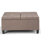 Harrison - Upholstered Coffee Table Storage Ottoman