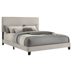 Boyd Upholstered California King Panel Bed Ivory