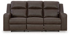 Lavenhorne - Rec Sofa W/Drop Down Table - Granite