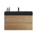 Alice - Bathroom Vanity With Sink, Large Storage, Wall Mounted