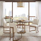 Contemporary Modern Accent Dining Chairs (Set of 2)