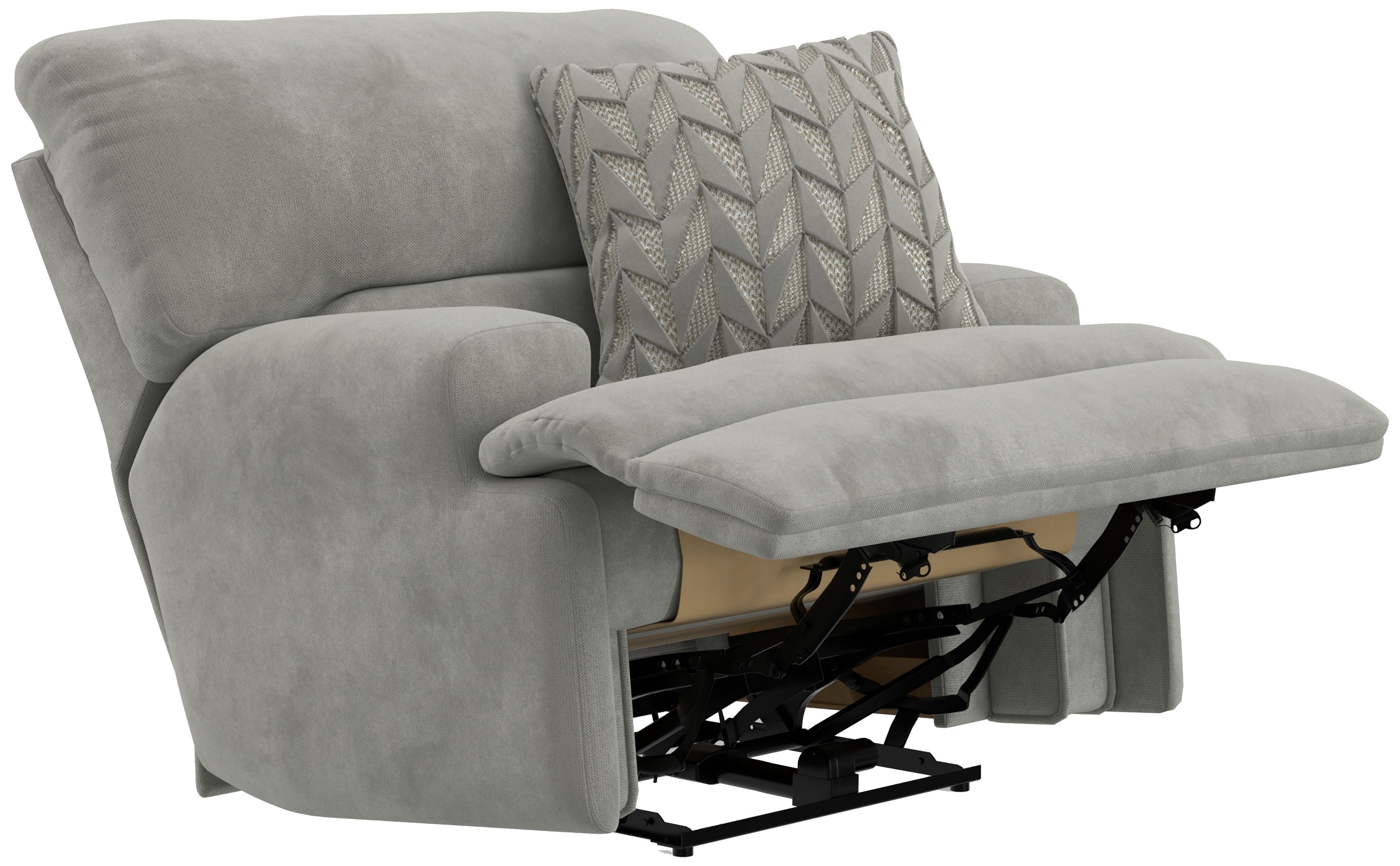Renaldo - Power Recliner With Zero Gravity Recline - Stone