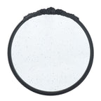 Round Hand Carved Rose Antique Mirror Frame, Wall Mirror For Live Space