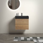 Alice - Bathroom Vanity With Sink, Large Storage, Wall Mounted