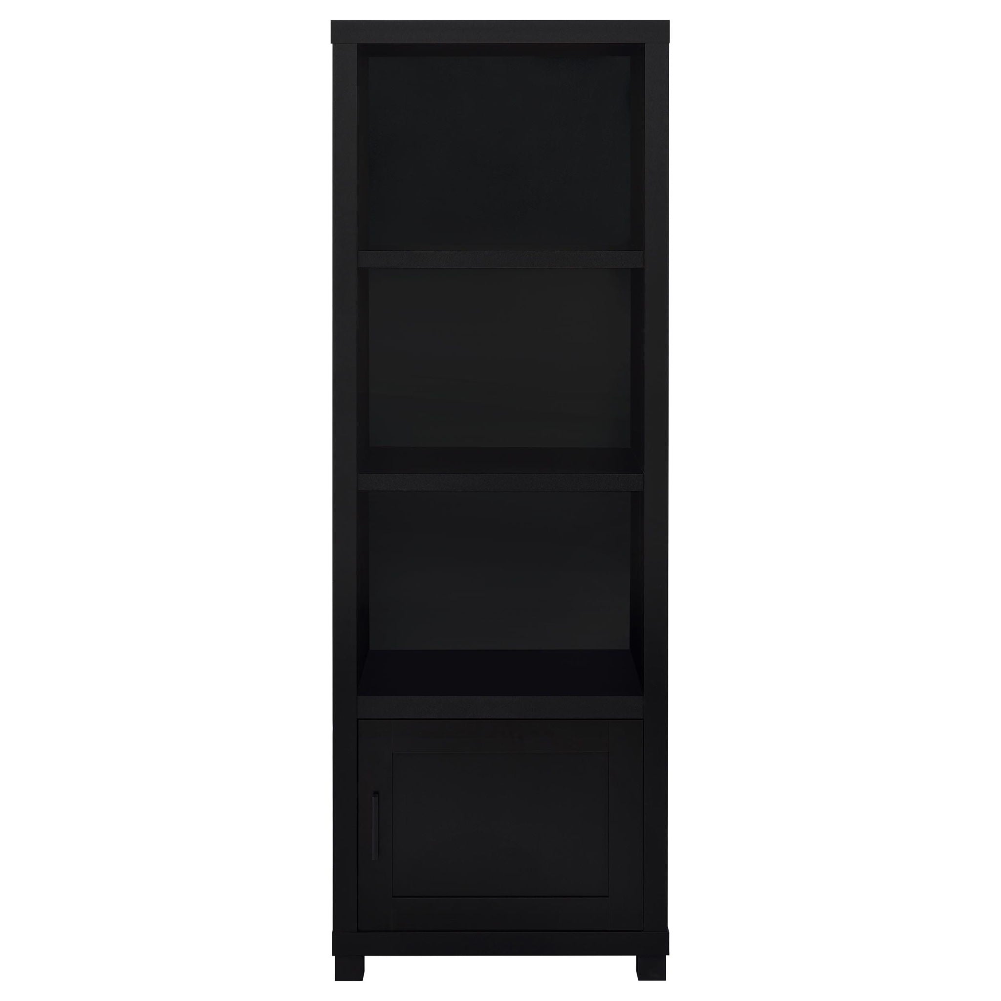 Sachin 3-piece Entertainment Center 79-inch TV Stand Black