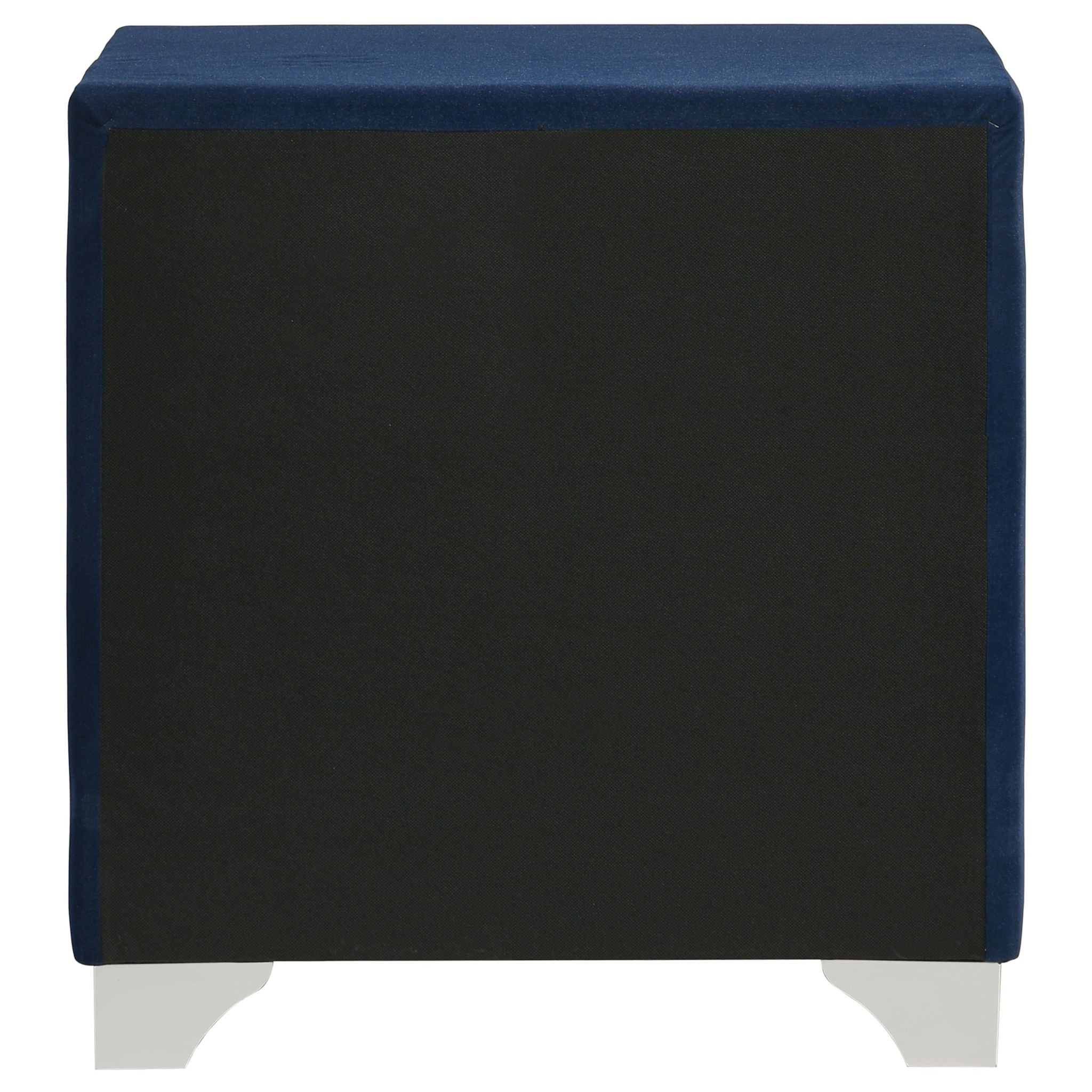 Melody Upholstered 2-drawer Nightstand Pacific Blue