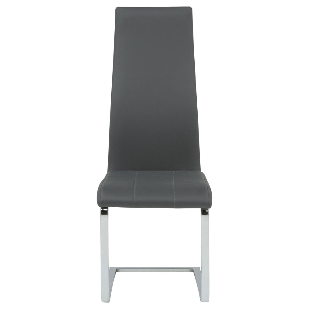 Montclair Upholstered Dining Side Chair Grey (Set of 4)