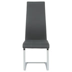 Montclair Upholstered Dining Side Chair Grey (Set of 4)