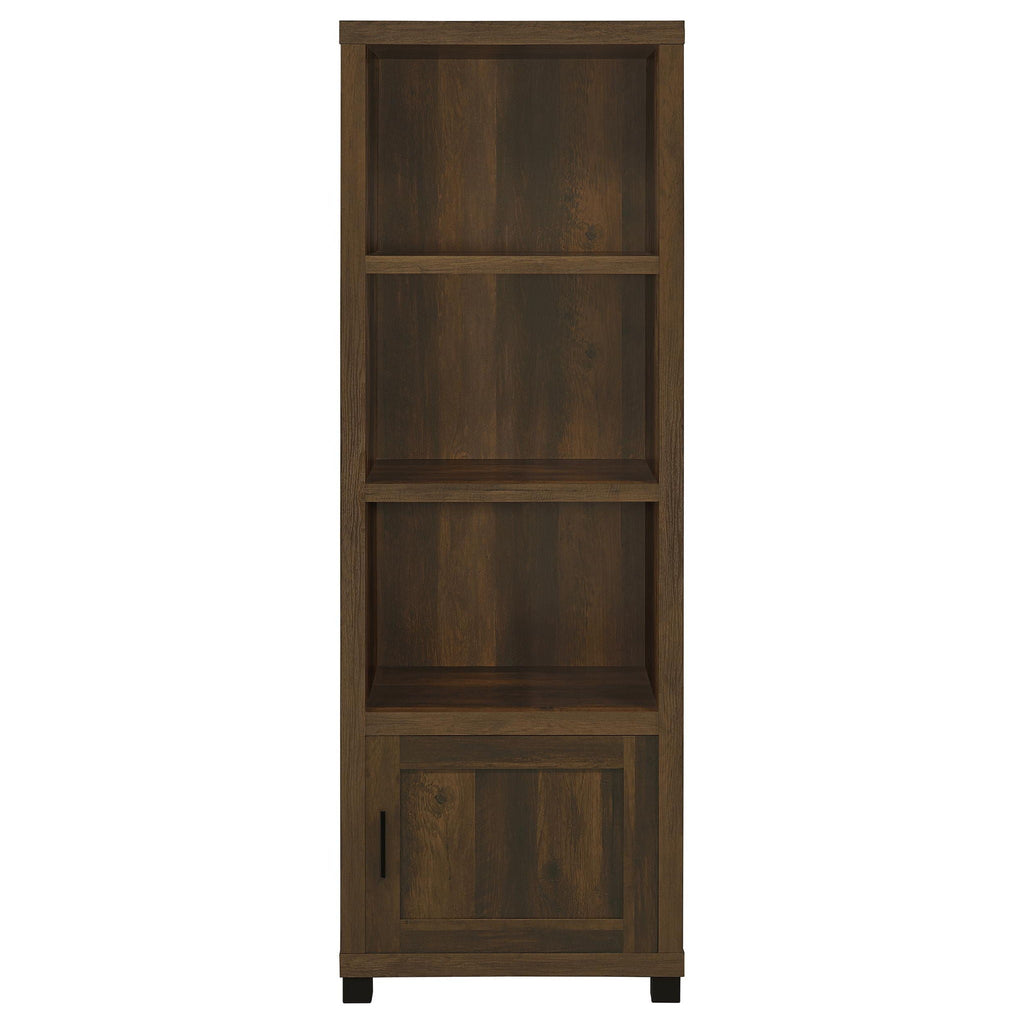 Sachin 3-piece 79-inch TV Entertainment Center Dark Pine