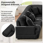 Oversized Sectional Sofa U - Shaped Sofa Couch Modern Sofa Upholstered In Soft With A Chaise Lounge For Living Room