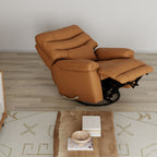 Oslo Antelope - Swivel Glider Recliner With Manual Footrest