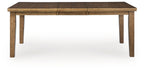 Urbinforte - Dining Room Butterfly Extension Table - Light Brown