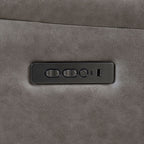Kantu - Motion Sectional Sofa - Brown Synthetic Leather