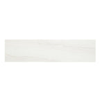 Edwyn - Server With Fireplace - Natural Marble Top & Espresso