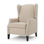 Westeros Wing Back Fabric Upholstered Recliner