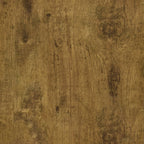 Dani Rectangular C-Shaped Sofa Side Table Rustic Nutmeg
