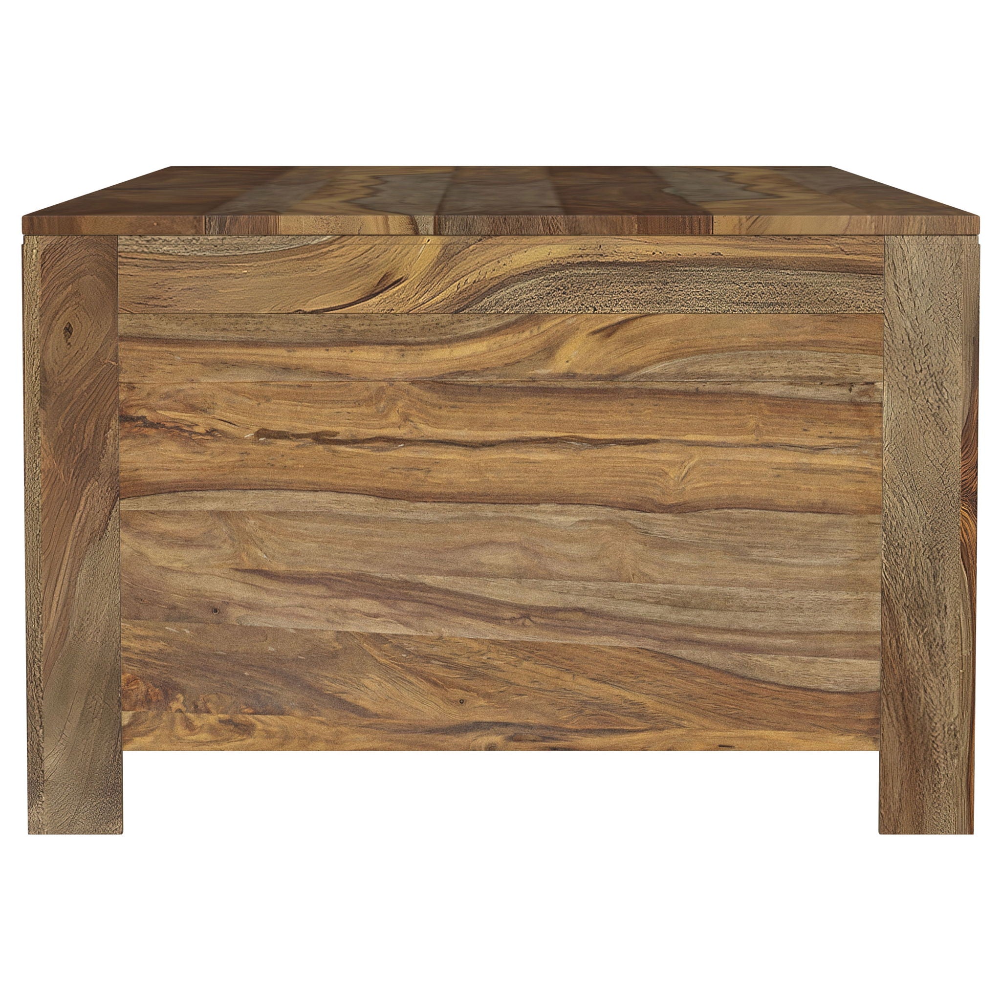 Esther 6-drawer Solid Wood Coffee Table Natural Sheesham