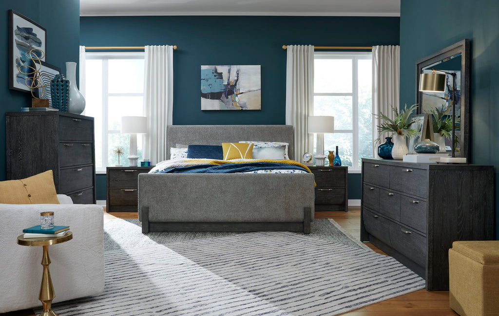 Kinsley - Upholstered Panel Bed