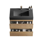 Alice - Bathroom Vanity With Sink, Large Storage, Wall Mounted