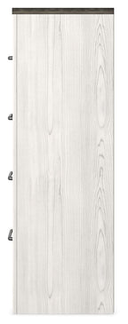 Gerridan - Four Drawer Chest - White / Gray