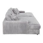 Hilde - Sectional Sofa With 4 Pillows