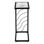 Accent Table, C - Shaped, Contemporary & Modern Convenient Design