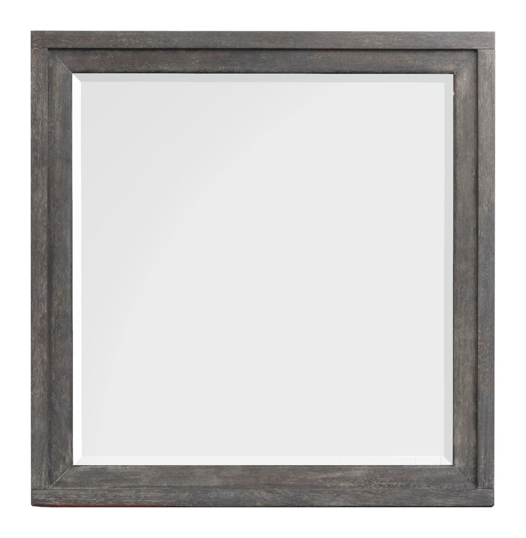 Kinsley - Portrait Mirror - Black Heron
