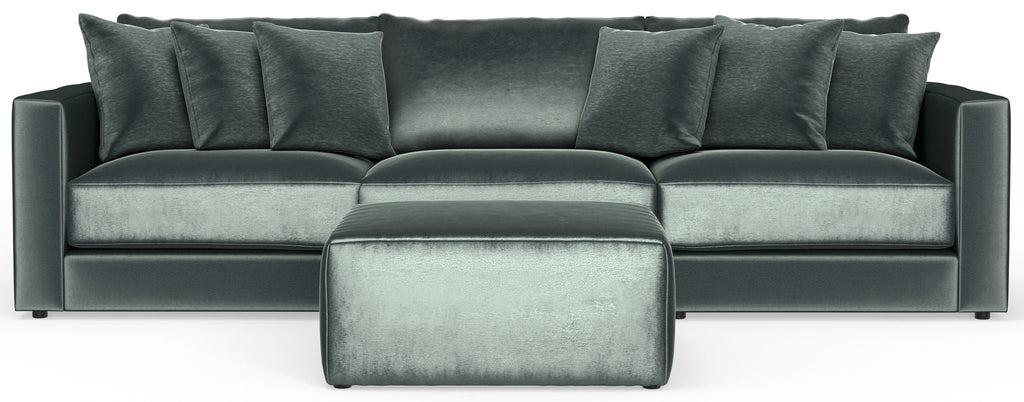 Remington - Modular Sofa And Cocktail Ottoman - Pine