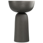 Hughes - Cast Aluminum Side Table - Black