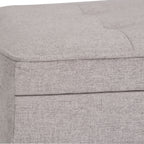 Cosmopolitan - Storage Ottoman Bench With Open Bottom