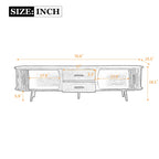TV Stand, Entertainment Center With Storage