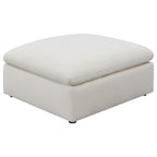 Hobson 4-piece Upholstered Modular Sectional Sofa Ivory