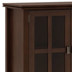 Artisan - Handcrafted Wide 4 Door Storage Cabinet