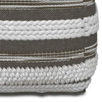 Sommer - Handcrafted Square Pouf