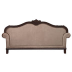 Chateau De Ville - Sofa With 5 Pillows (Same Lv01588) - Fabric & Espresso
