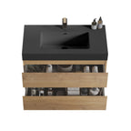Alice - Bathroom Vanity With Sink, Large Storage, Wall Mounted