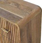 T Bar Ridged Chest - Brown